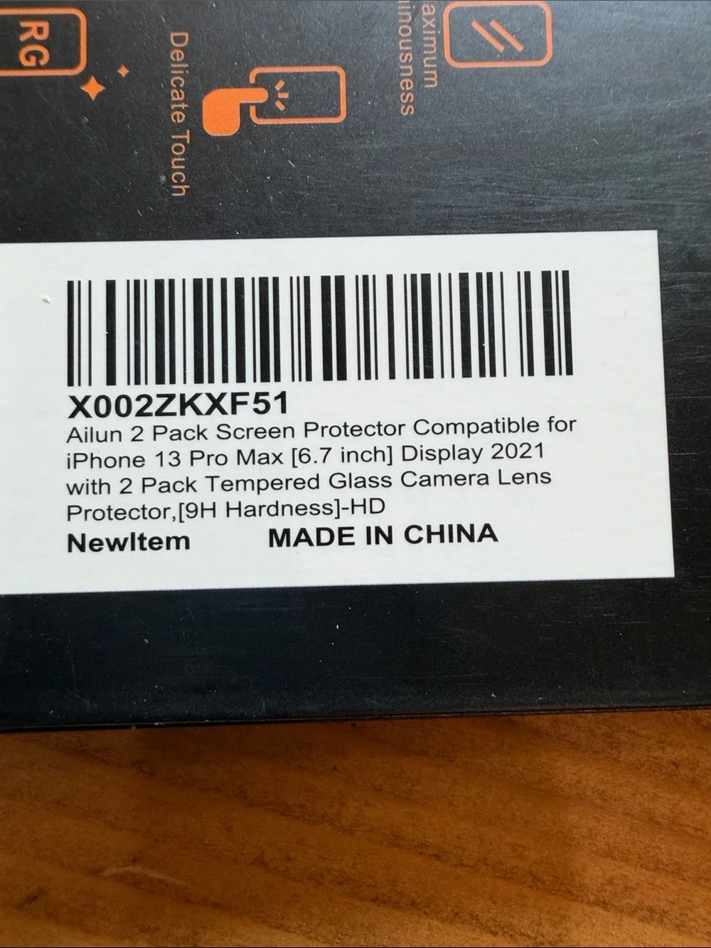 Incipio case for iPhone 13 Pro Max with screen protectors